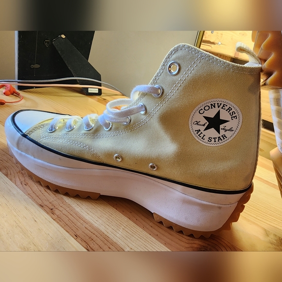 Converse run star Hike size 11 yellow - Picture 3 of 10